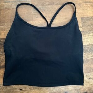 Black Sports Bra